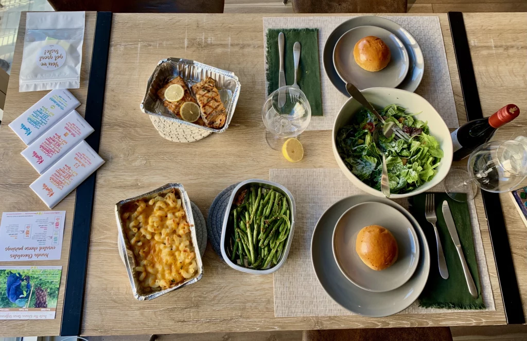 Happy Holidays meal