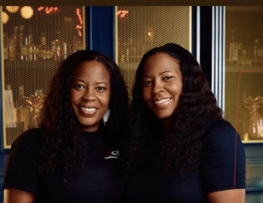 The two owners of Foodchasers' Kitchen